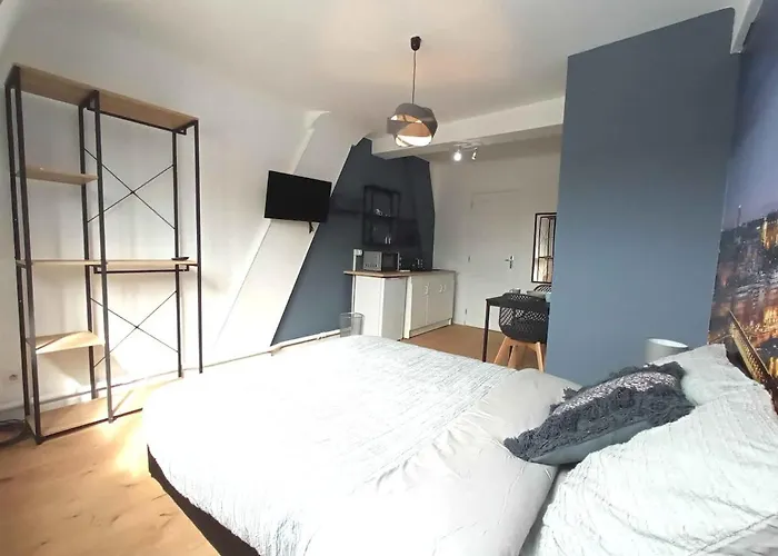 Spacieux Avec Baignoire Wifi Gratuit Appartement